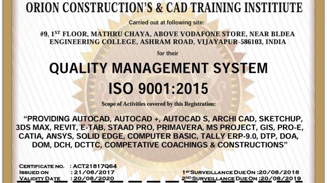 ORION Construction & CAD Training Institute